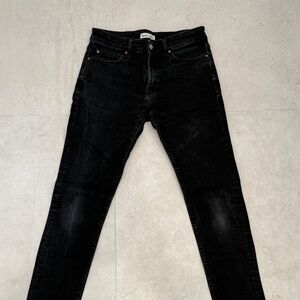 Warp & Weft Slim Black Jeans